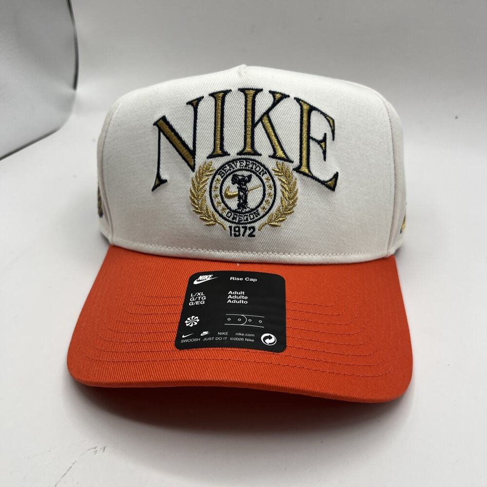 Nike Rise Structured A Frame Cap Snapback Sports Lifestyle Casual Hat L/XL